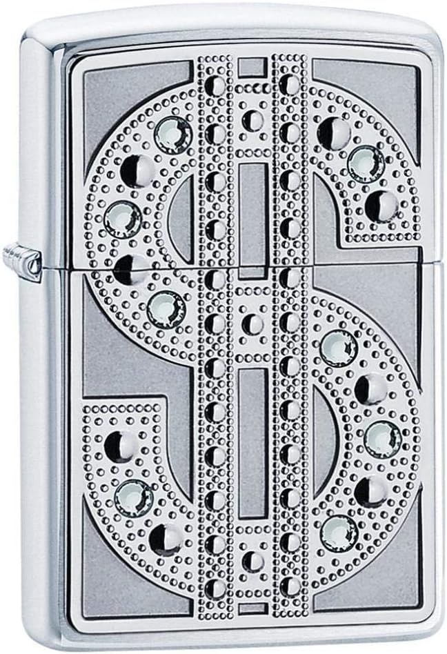 Zippo Feuerzeug, Silber, Einheitsgrösse