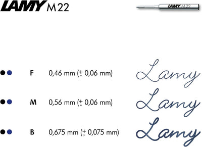 LAMY pico kleiner Taschen-Kugelschreiber 288 aus Metall im Lack-Finish in der Farbe weiss mit Druckm