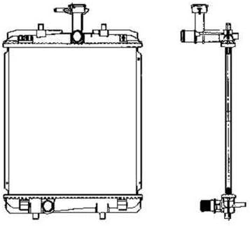NRF 53459 Kühler, Motorkühlung
