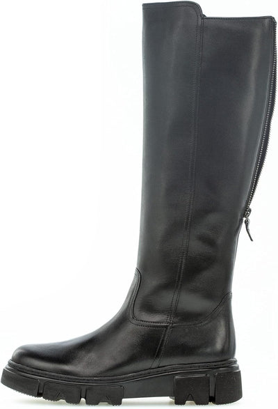 Gabor Damen Klassische Stiefel, Frauen Stiefel,Wechselfussbett 35 EU Schwarz, 35 EU Schwarz