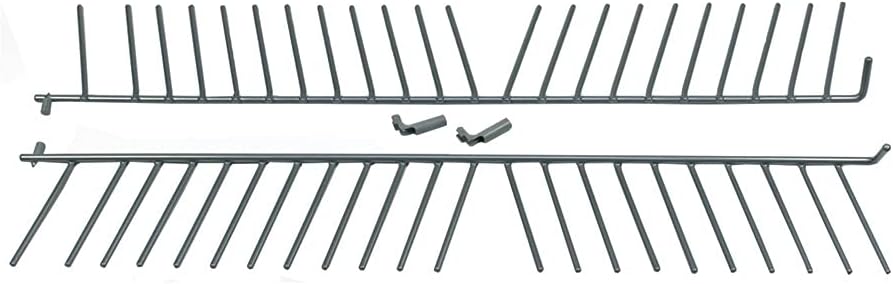 Bosch Siemens 00443403 443403 Geschirrkorb Korb Bodenkorb 2 Stück Korbeinsatz für Unterkorb Spülmasc