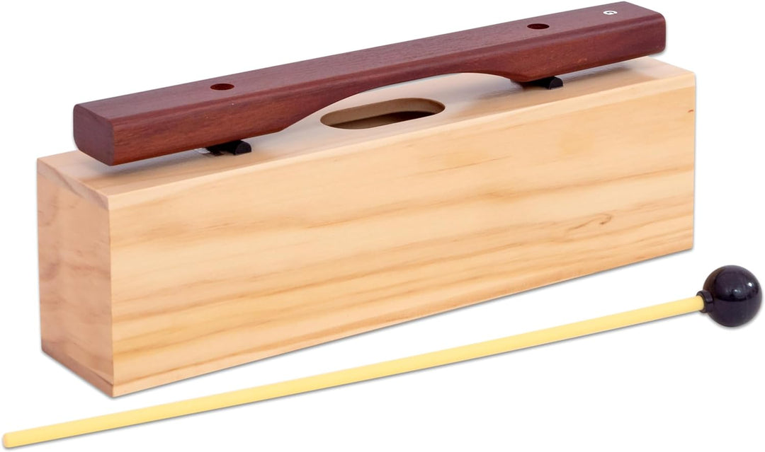 Betzold Musik - Einzelner Alt-Klangbaustein mit Schlägel - Musik-Unterricht Grund-Schule b', b'