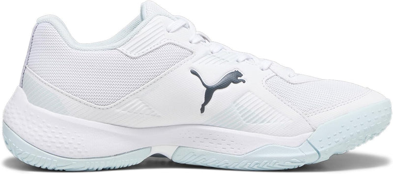 PUMA Unisex Solarflash Ii Hallenturnschuh 38 EU Puma White Nitro Blue Shadow Gray, 38 EU Puma White