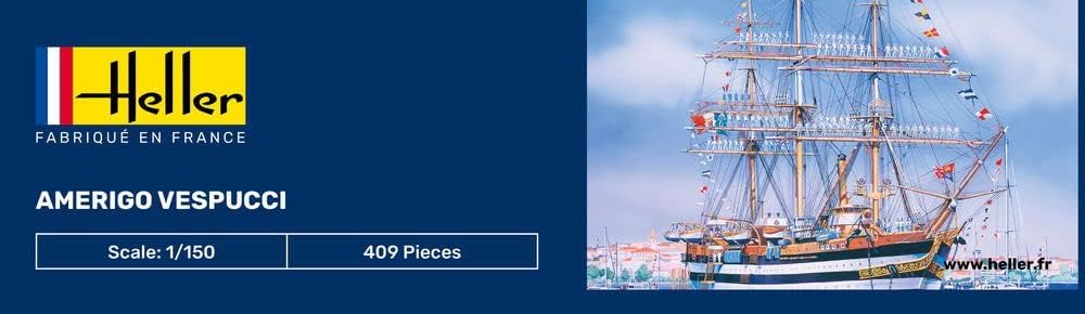 Heller 80807 Modellbausatz Amerigo Vespucci