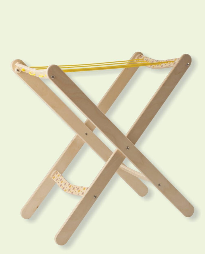 Dida - Kleiner Holz-Wäscheständer, Spiel Der Imitation, Haushaltsspielzeug, Interessant Für Den Kind