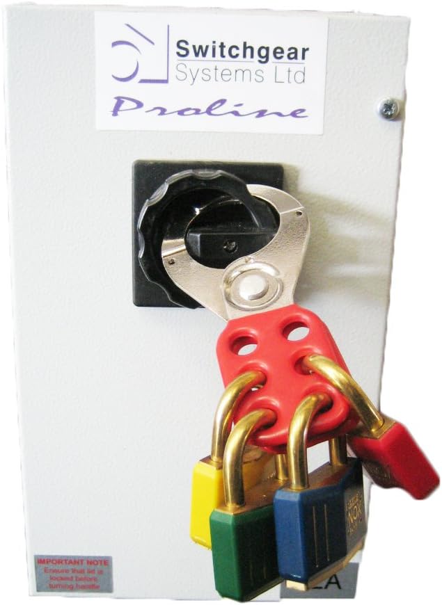 Abus - 701 Lock Out Haspe 1in Red 35766 4 - ABU701R (Packung mit 3) 45mm (Packung mit 3) ohne Verrie