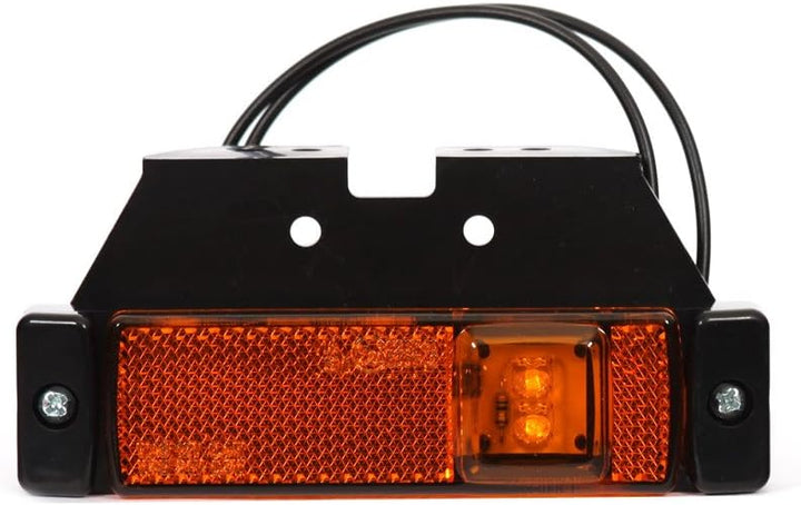 LED-MARTIN® 6er Sparset SU5 Umrissleuchte - inkl. Halter - gelb/orange - zugelassen für den Strassen