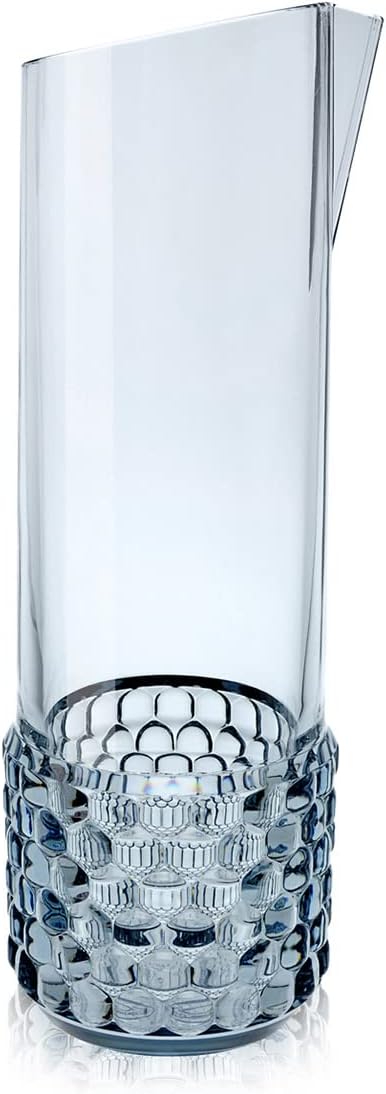 Kartell 1490E4 Jellies Family Karaffe, blau transparent Karaffe Blau, Karaffe Blau
