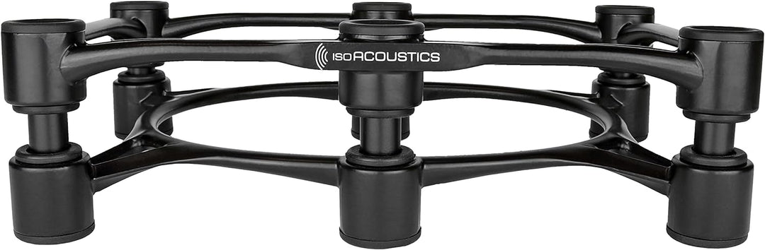IsoAcoustics Aperta-Serie mit Lautsprecherstativen, schwingungsdämpfend, mit einstellbarer Neigung: