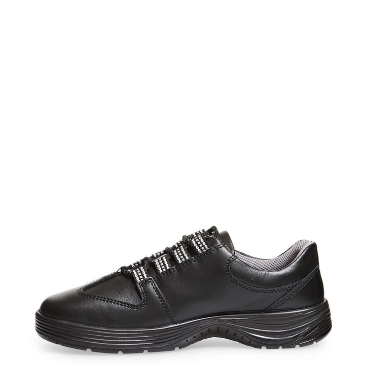 Abeba Halbschuh 711138 - X-Light Glattleder schwarz, 42 EU, 42 EU