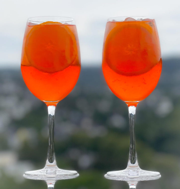 Topkapi Aperol Spritz Glas Hofbach XL – Aperol Spritz Gläser, Cocktail Glas, 470ml, Profi-Glas Bleif