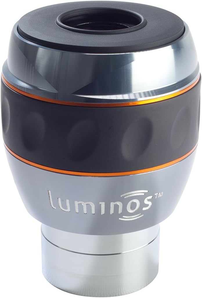 Celestron 93434 23 mm Luminos Okular – Silber/Schwarz Luminos Okular, 23 mm, Luminos Okular, 23 mm