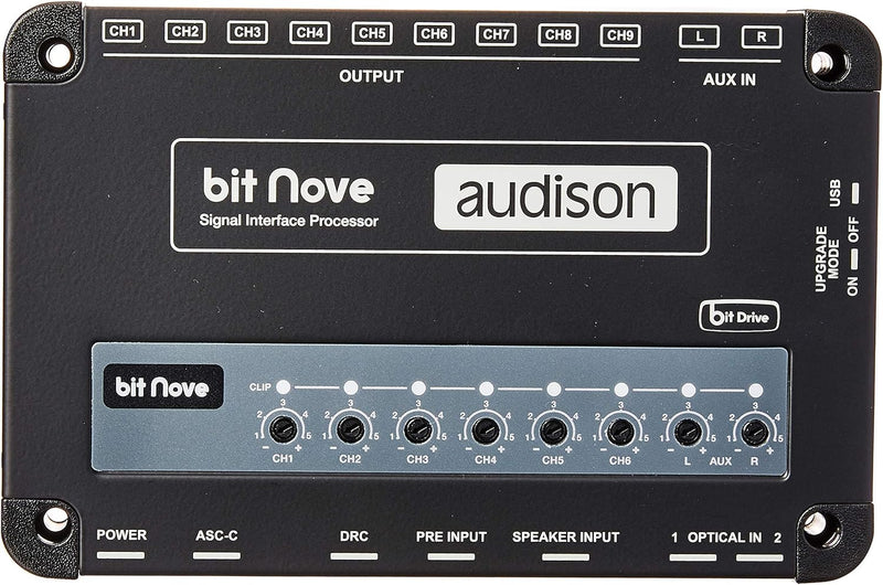 Audison Bit Nove 9-Kanal DSP mit 6-Kanal Eingang