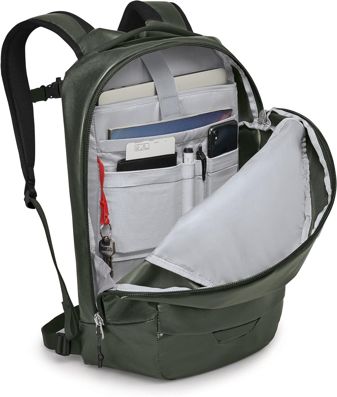 Osprey Unisex – Erwachsene Transporter Panel Loader Lifestyle Pack Einheitsgrösse Haybale Green, Ein
