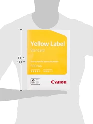 Canon WOP512 Yellow Label Standard PEFC, 80 g/m Kopier- und Druckerpapier (5 x Ries (500) pro Box)