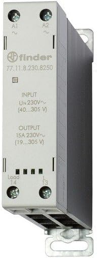 Finder Halbleiterrelais 77.11.8.230.8250 Last-Strom (max.): 15A Schaltspannung (max.): 305 V/AC Null