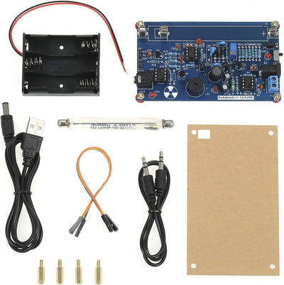 Shkalacar DIY Miller Tube Zusammengebautes Strahlungsdetektorsystem, Tube Nuclear Radiation Detector