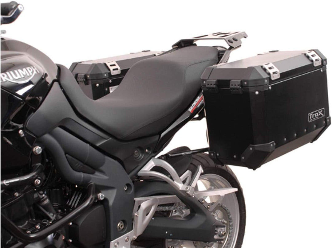 SW-MOTECH EVO Kofferträger, QUICK-LOCK Funktion, Schwarz für Triumph Tiger 1050 (06-12)