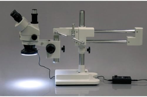 AmScope - 64 LED Stereo Mikroskop Ring Light and Adapter - LED-64-ZK