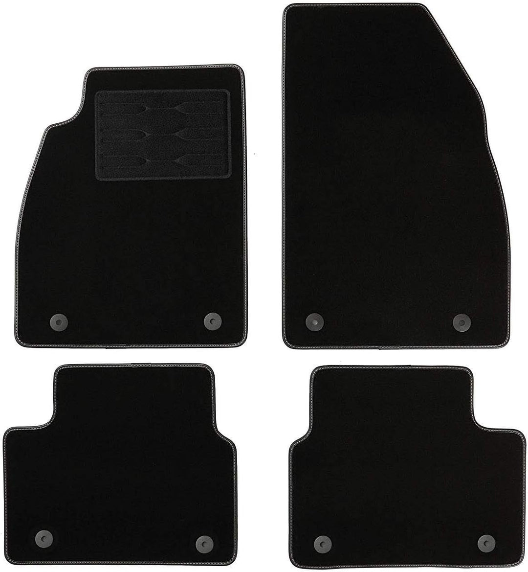 TEXER Textil Fussmatten Passend für Opel Insignia A Bj. 2013-2017 Premium