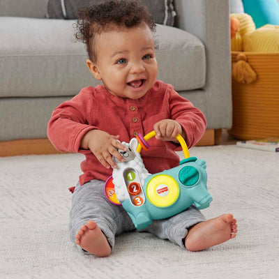 Fisher-Price Linkimals Lernspielzeug für Baby und Kleinkind mit interaktiven Lichtern und Musik, 123