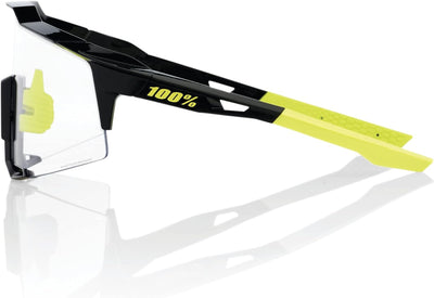 100% GAFAS Speedraft - Gloss Black - Photochromic Linse
