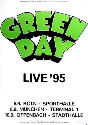 Green Day - American Idiot, Tour 1995 » Konzertplakat/Premium Poster | Live Konzert Veranstaltung |