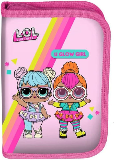 LOL Surprise L.O.L 7 Teile Set SCHULRANZEN Ranzen SCHULRUCKSACK Tasche RUCKSACK mit Sticker-von-Kids