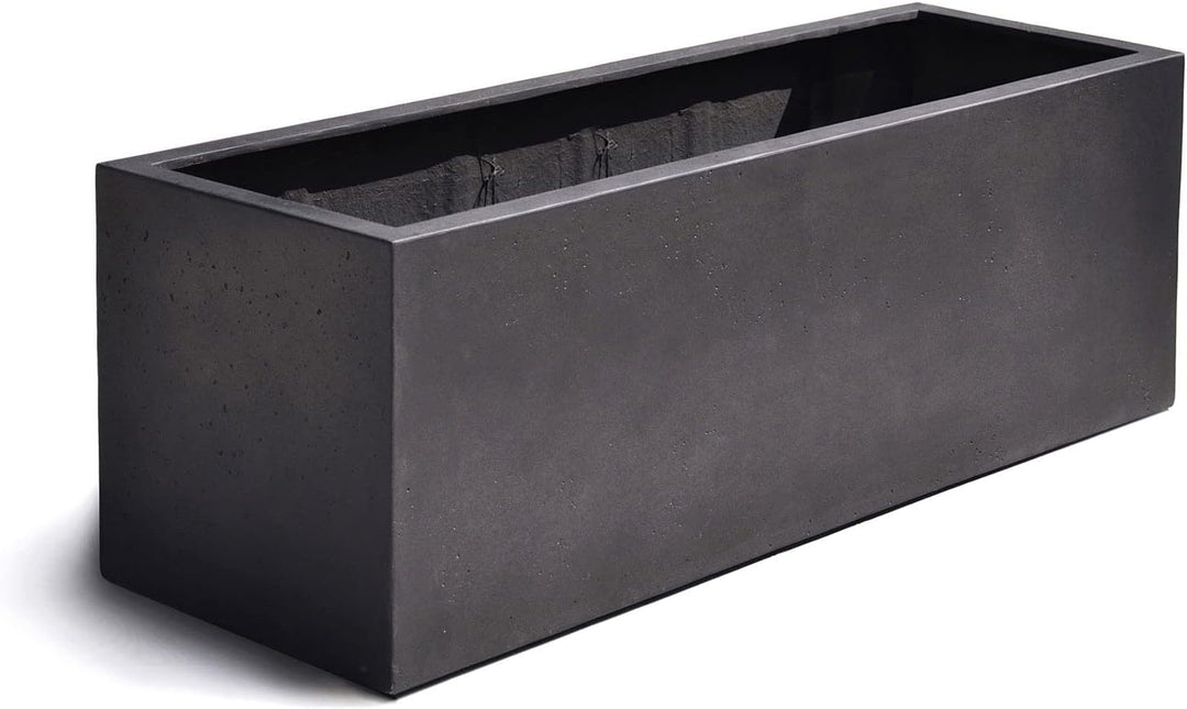 ESCHBACH® Pflanzkübel Box 80 Espresso Anthrazit Rechteckig * 80 x 31 x 31 cm * 10 Jahre Garantie 80x