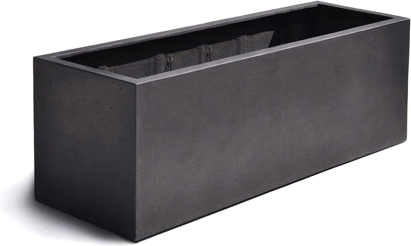 ESCHBACH® Pflanzkübel Box 80 Espresso Anthrazit Rechteckig * 80 x 31 x 31 cm * 10 Jahre Garantie 80x