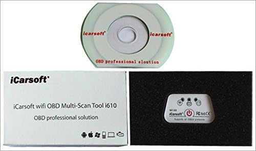 iCarsoft i610 OBDII zu Wi-Fi Multi-Scan Diagnosegerät – iPhone & Android unterstützt