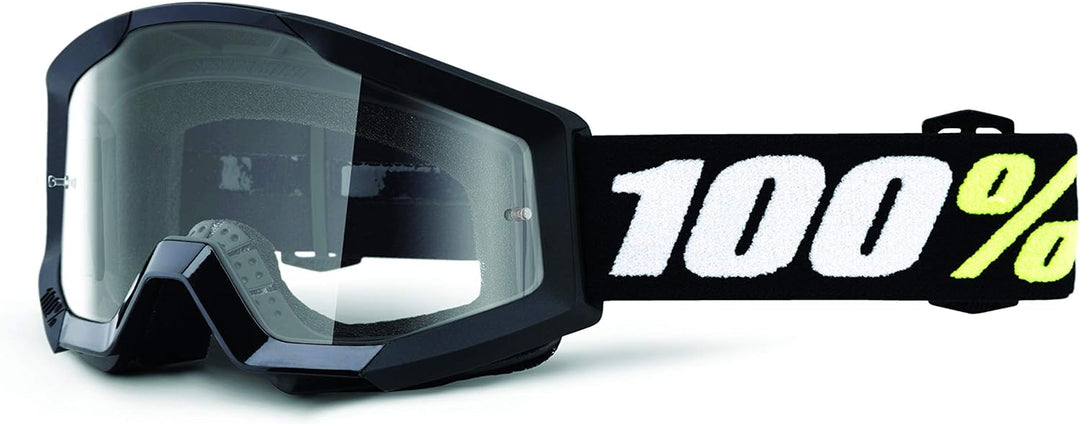Unbekannt Unisex Strata Mini Goggle Motocross-/Radsportbrille. Einheitsgrösse Schwarz, Einheitsgröss