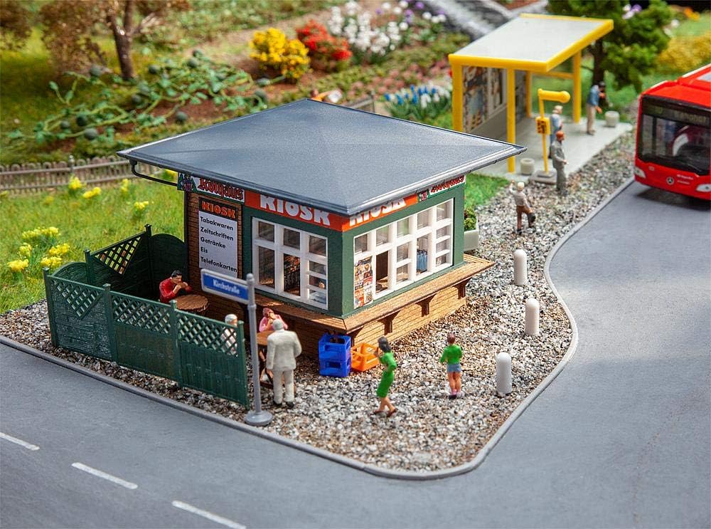 Faller FA120303 Kiosk Modellbausatz, Zubehör, Mehrfarbig, Large