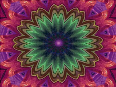 CALVENDO Puzzle Mandala 10 CB 1000 Teile Lege-Grösse 64 x 48 cm Foto-Puzzle Bild von Digital-Art, 10