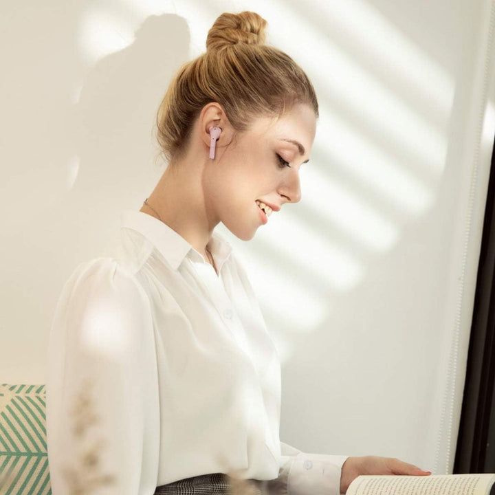 Defunc Wireless Earbuds True Go Slim IPX4 Wasserdicht In-Ear 5.0 Bluetooth Stereo-Ohrhörer mit integ