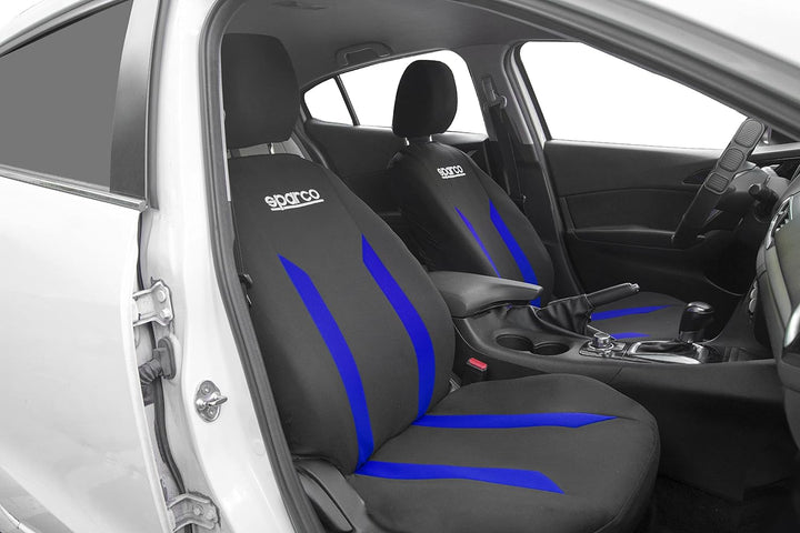 Sparco Sabbia Sitzbezug Set Schwarz/Blau SABBIA BLAU, SABBIA BLAU