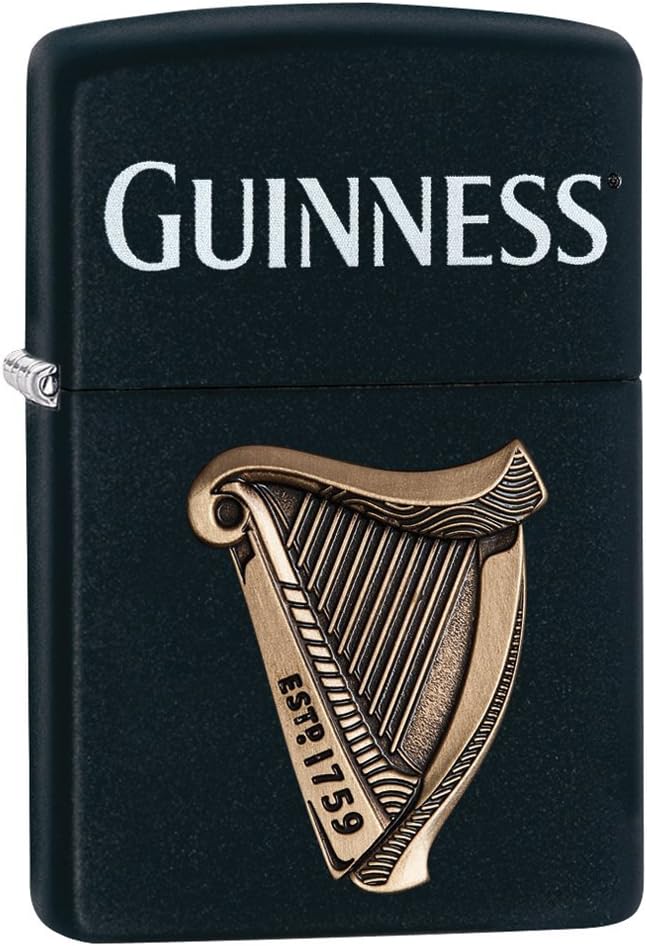 Zippo GUINNESS-29676-Choice Collection 2018-60004299-69,95 €, Silber, smal