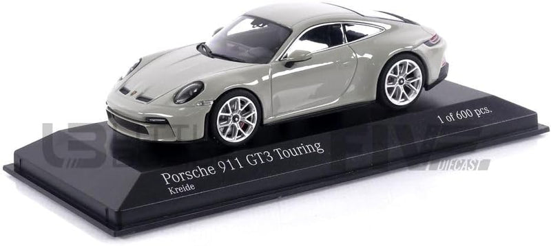 Minichamps 410069600 - Porsc. 911 (992) Gt3 Touring Kreide with Silver Wheels 2021 - massstab 1/43 -