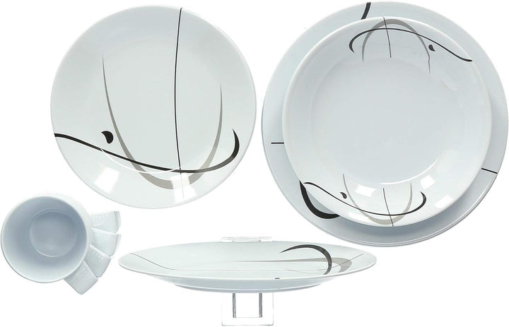 BRUNNER All Inclusive Teller aus Melamin Serenade - 16-tellig