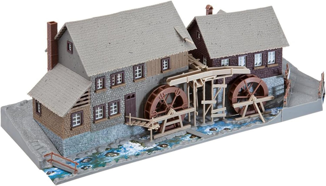 FALLER Hexenlochmühle Modellbausatz mit 255 Einzelteilen 310 x 130 x 115 mm I Modelleisenbahn Zubehö