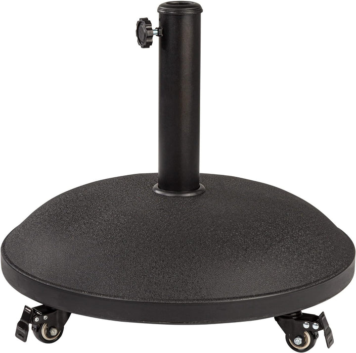 AKTIVE Halterung für Sonnenblende mit Rollen, Zement, Rohr mit Durchmesser 48 cm, 50 x 50 x 8 cm, 25