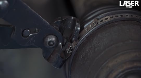 Laser 4136 4136 Manschettenspannbandzange Stiefelklemmenzange, Stiefelklemmenzange