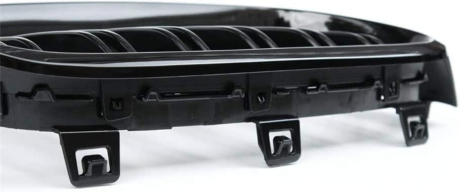 Gangying F30 F31 Nieren Schwarz Kühlergrill Streifen F30 Kühlergrill für BMW 3er f30 Nieren Schwarz