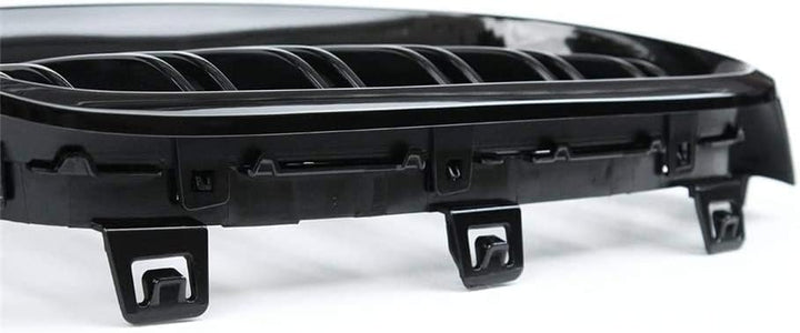 Gangying F30 F31 Nieren Schwarz Kühlergrill Streifen F30 Kühlergrill für BMW 3er f30 Nieren Schwarz
