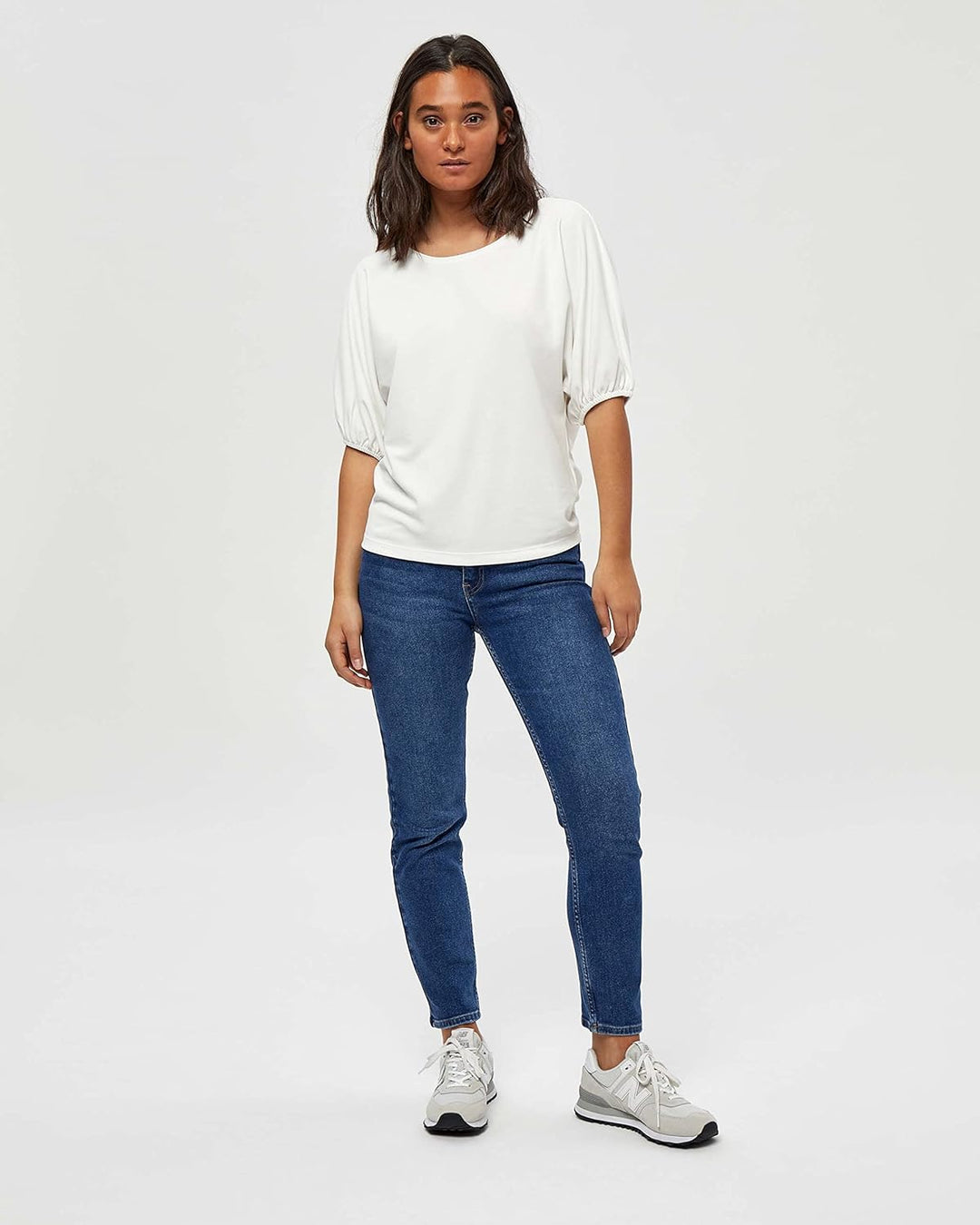 Desires ,Women's ,Elara Blouse, 0011 GARDENIA ,L