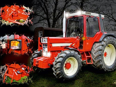 CALVENDO Puzzle Oldtimer Traktor McCormick 1000 Teile Lege-Grösse 64 x 48 cm Foto-Puzzle Bild von Pe