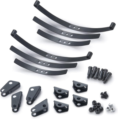 AXspeed 1 Satz Stahl Leaf Springs Suspension Set für 1:14 Tamiya Traktor Klettern Anhänger LKW Upgra