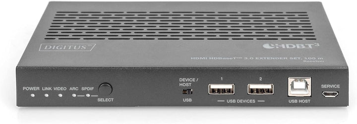 Digitus HDMI KVM Extender - 4k/60Hz - Sender & Empfänger - HDBaseT 3.0 - HDMI 2.0b - USB 2.0 - Reich