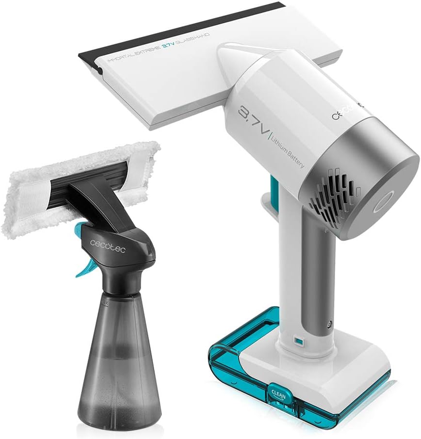 Cecotec CongaImmortal Extreme 3,7 V Glass Hand Wendiger Fenstersauger Für 3 Phaseneinigung Bei 30 Mi