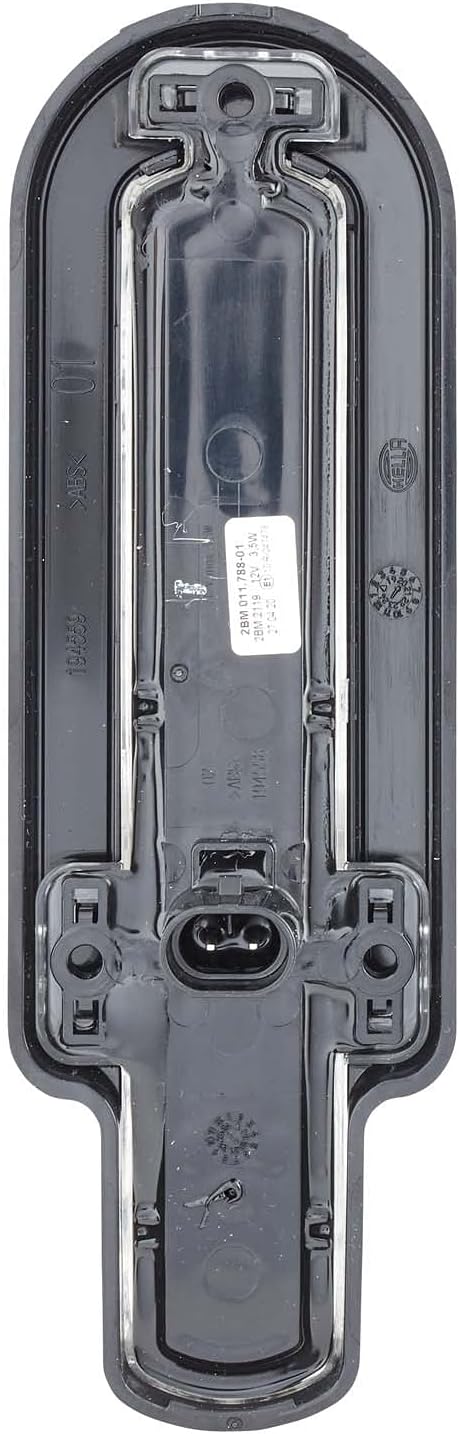 HELLA - Zusatzblinkleuchte - LED - 12V - Anbau/Schraubanschluss - Lichtscheibenfarbe: glasklar - LED